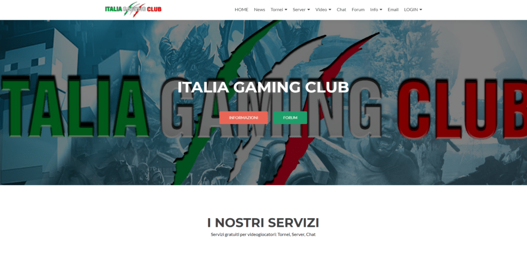 propathos portfolio italia gaming club home